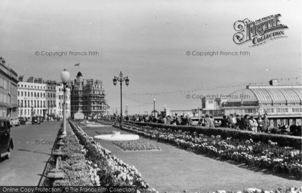 Photo of Eastbourne, The Promenade Gardens c.1955