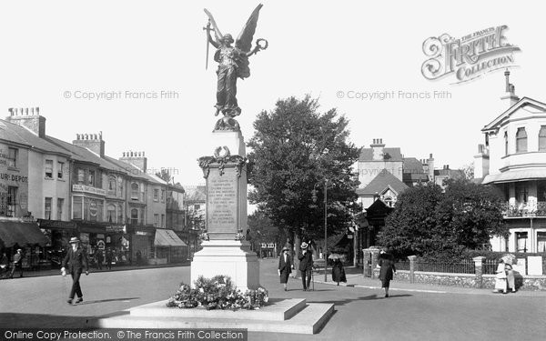 Photo of Eastbourne, The War Memorial 1921