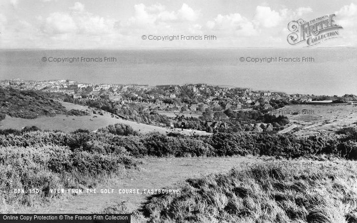Photo of Eastbourne, View From The Golf Course c.1960