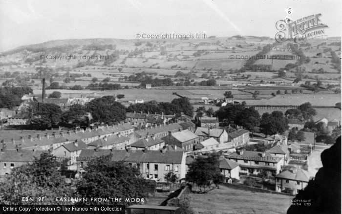 Photo of Eastburn, From The Moor c.1953