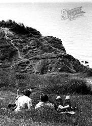The Cliffs, People Relaxing c.1955, Eastchurch