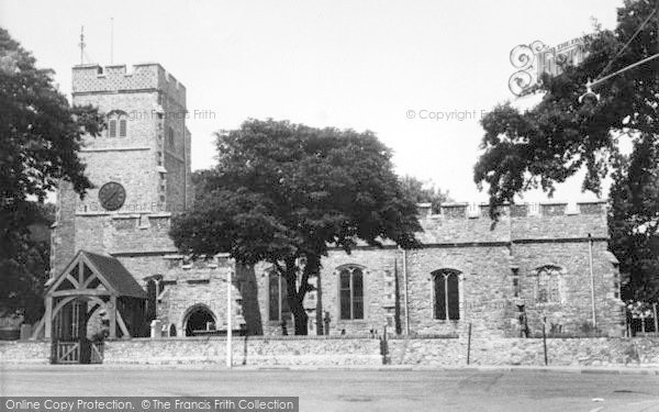 Photo of Eastchurch, The Parish Church c.1955