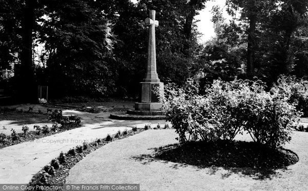 Photo of Eastcote, War Memorial And Gardens c.1955