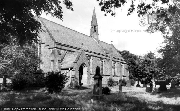 Photo of Eastgate In Weardale, All Saints Church c.1955