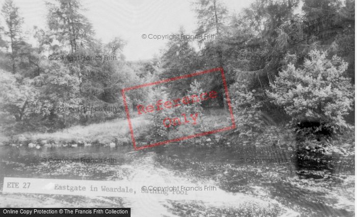 Photo of Eastgate In Weardale, The Bathing Pool c.1960