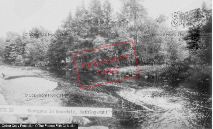 Photo of Eastgate In Weardale, The Bathing Pool c.1960