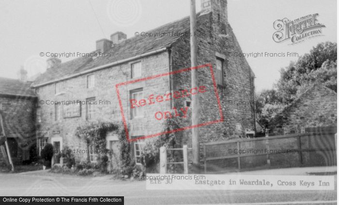 Photo of Eastgate In Weardale, The Cross Keys Inn c.1960