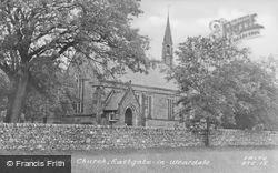 Eastgate-In-Weardale, The Parish Church c.1939, Eastgate