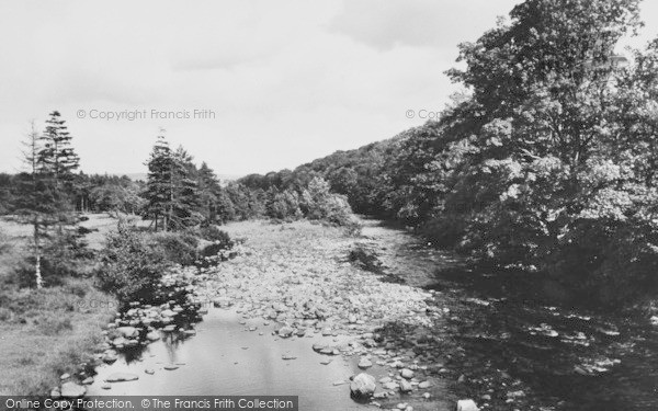 Photo of Eastgate In Weardale, The River c.1955