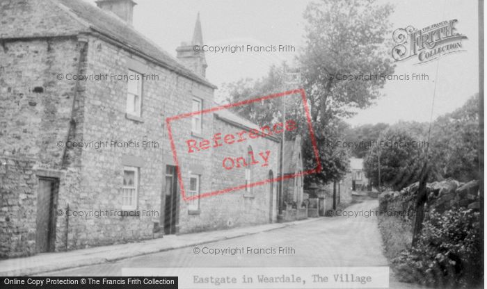 Photo of Eastgate In Weardale, The Village  c.1939