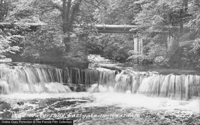 Photo of Eastgate In Weardale, The Waterfalls c.1939