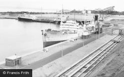 Queen Elizabeth II Dock c.1955, Eastham