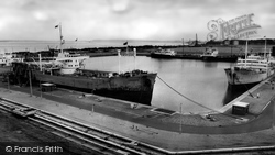 Queen Elizabeth II Dock c.1955, Eastham