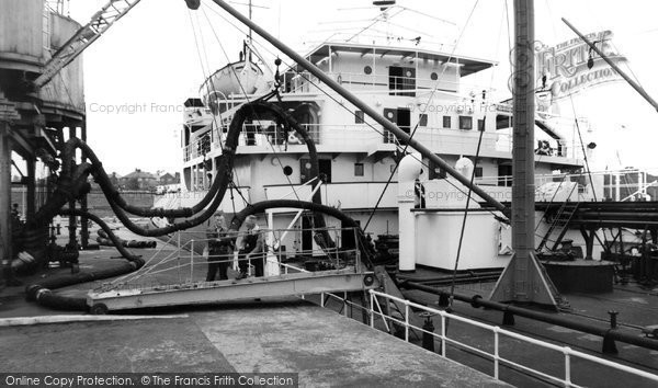 Photo of Eastham, Queen Elizabeth II Dock c1955