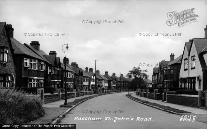 Photo of Eastham, St John's Road c.1965
