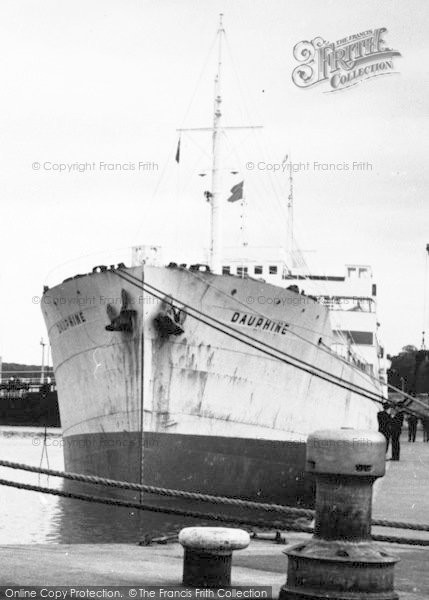 Photo of Eastham, The 'dauphine' In Queen Elizabeth II Dock c.1955