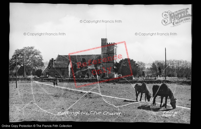Photo of Eastington, The Church c.1955
