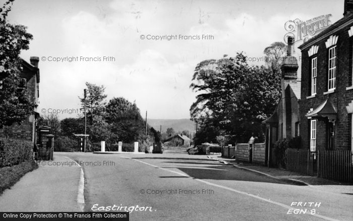 Photo of Eastington, The Village c.1955