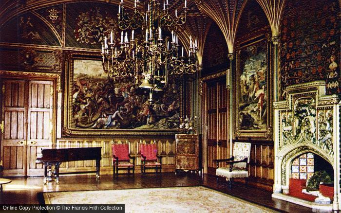 Photo of Eastnor, Castle, Gothic Drawing Room c.1965