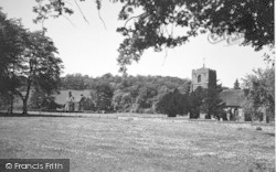 Parish Church And Rectory c.1955, Eastnor