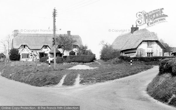 Photo of Easton Royal, The Village c.1955