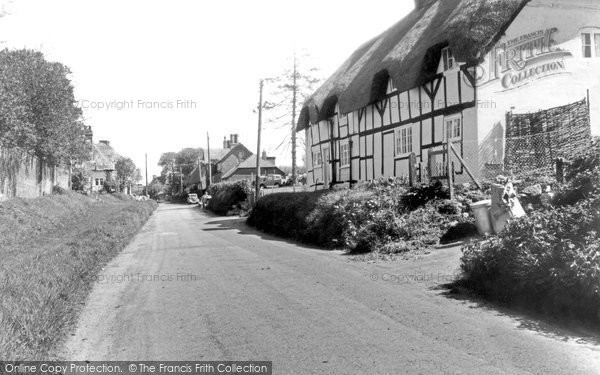 Photo of Easton Royal, The Village c.1955