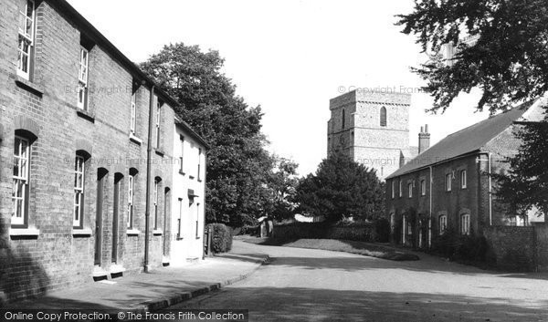 Photo of Eastry, Church Lane c.1960