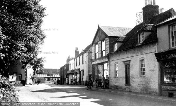 Photo of Eastry, High Street c.1955
