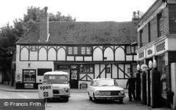 High Street, Haddin's And The Garage c.1965, Eastry