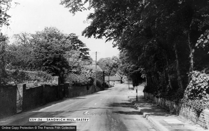 Photo of Eastry, Sandwich Hill c.1960
