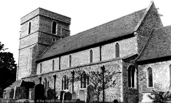 Photo of Eastry, St Mary The Virgin Church c.1965