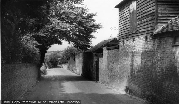 Photo of Eastry, The Approach To The Village c.1960