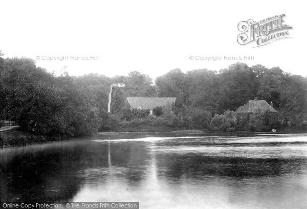 Photo of Eastwell, St Mary's Church And Lake 1901