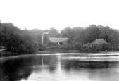 Eastwell, St Mary's Church And Lake 1901, Eastwell Park
