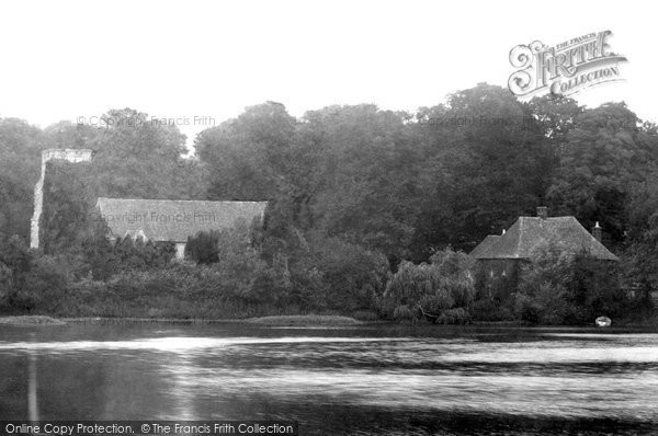 Photo of Eastwell, St Mary's Church And Lake 1901