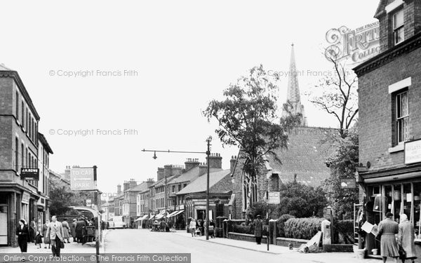 Photo of Eastwood, Nottingham Road c.1955