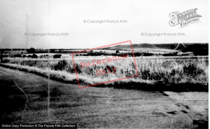 Photo of Eaton Bray, Dunstable Downs c.1955