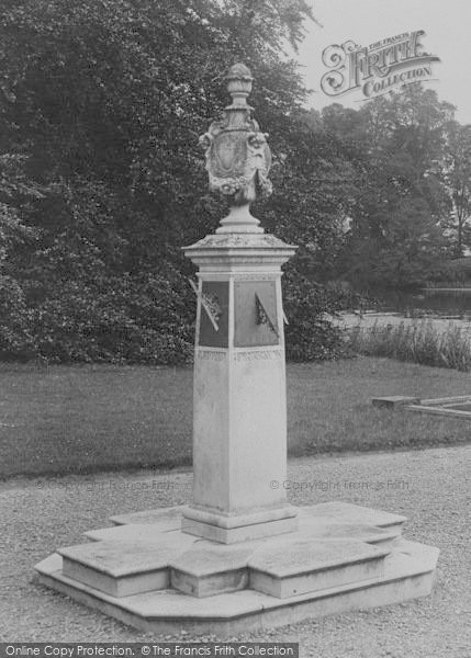 Photo of Eaton, Hall, The Sundial 1914
