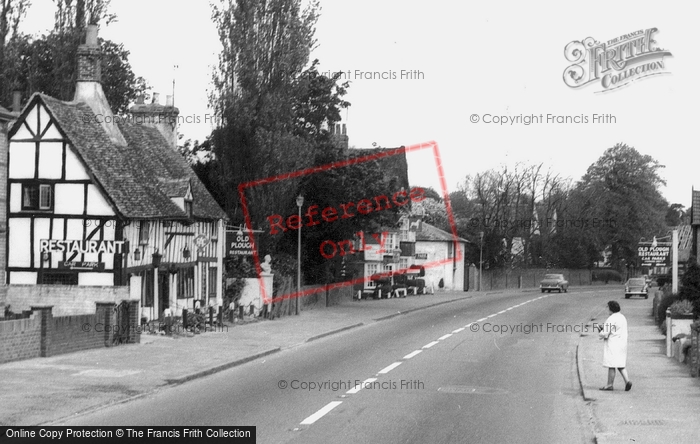 Photo of Eaton Socon, Old Plough And Great North Road c.1960