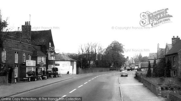 Photo of Eaton Socon, The White Horse And Great North Road c.1960