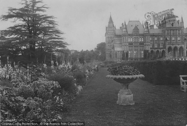Photo of Eaton, The Hall, Gardens East Front 1914