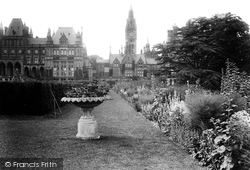 Eaton, The Hall, Gardens East Front 1914, Eaton Hall