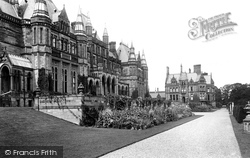 Eaton, The Hall, Terrace Gardens 1914, Eaton Hall