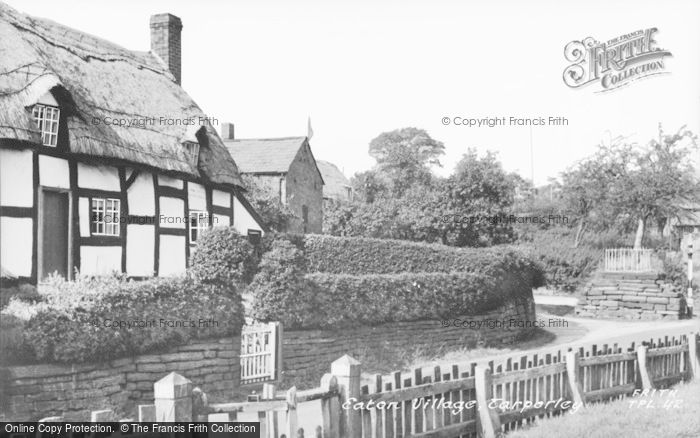 Photo of Eaton, The Village c.1955