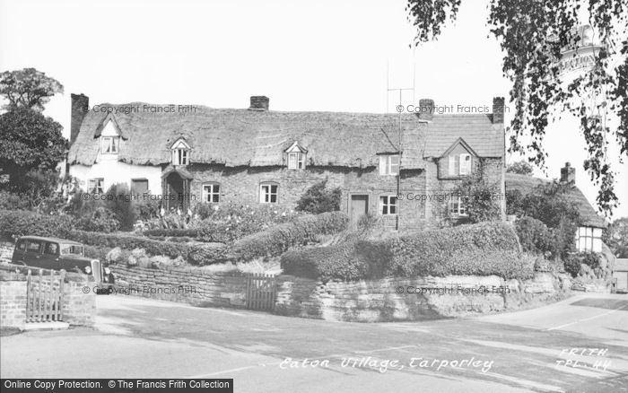 Photo of Eaton, The Village c.1955