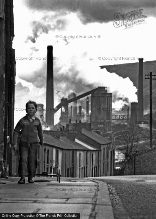 Photo of Ebbw Vale, Boy In The Street 1962
