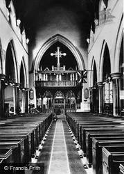 Christ Church, Interior c.1960, Ebbw Vale