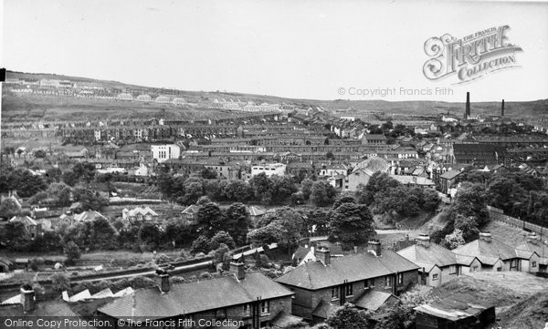 Photo of Ebbw Vale, General View c.1955