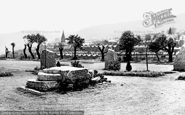 Photo of Ebbw Vale, Gorsedd Stones c.1960
