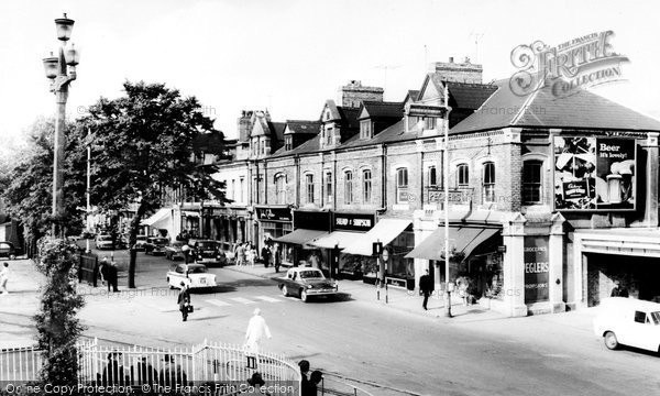 Photo of Ebbw Vale, Market Street c.1960